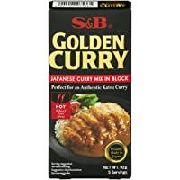 Los mejores  - S&amp-B golden Curry - Curry Japones en Pastilla- Picante 90 g - Lot de 2